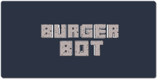 Burger Bot XXL Gaming Mousepad