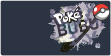 pokebubu XXL Gaming Mousepad blue