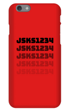 jsks1234 iPhone Phone Cases