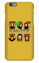 EMOTE iPhone Phone Cases