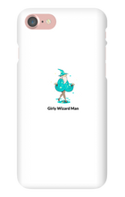 Girly Wizard Man iPhone Case
