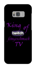 King of Twitch Samsung Schutzhülle (schwarz/weiß)