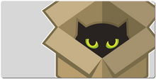 Schrodember Cat Box Logo XXL Gaming Mousepad
