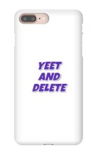 blade442211 yeet and delete iPhone Phone Cases