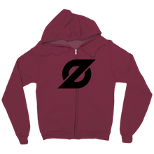 Oz Zip Up Hoodie Dark