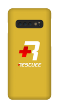 RESCUEE Samsung Phone Case White and Red Logo