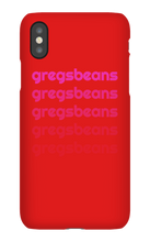 gregsbeansyt iPhone Phone Cases