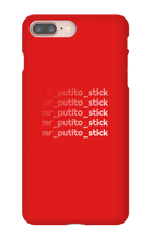 mr_putito_stick iPhone Phone Cases