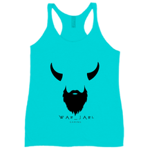 War_Jarl Racer Womans Tank Top (Logo Black)