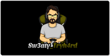 sw3aty_tryh4rd XXL Gaming Mousepad