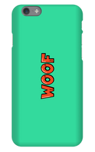 Woof Cracked Up iPhone Case