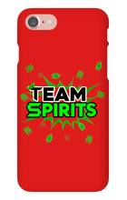 Team Spirits Green Theme iPhone Phone Cases