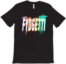 FYDGETTI T-shirt White Text
