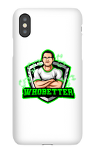 whobetter iPhone Phone Cases