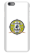 Brewskis & Bullets iPhone Case