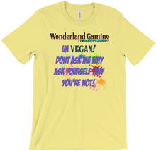 T-Shirt; VEGAN
