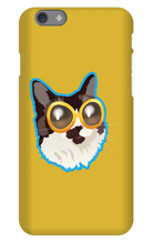 CoolAmora Blue Print iPhone Phone Cases