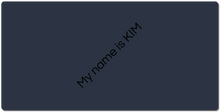 mynameiskim-"gamingislife" XXL Gaming Mousepad