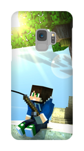 Case para Samsung Minecraft JuaoGL Pescando