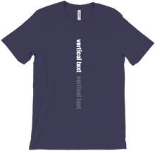 Vertical Text meme shirt