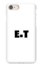 ELIAS & TRISSE IPHONE PHONE CASE (BLACK LOGO)