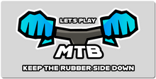 XXL Gaming Mousepad - Keep The Rubber Side Down
