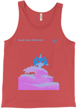 Make you own wave Pink Color wave Tank Top