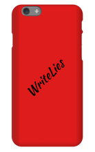 WriteLies iPhone Case