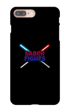 Saber Fights Lightsaber Cross Phone Case (Iphone)