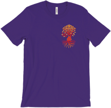Drykk Tree over heart T-Shirts  - Orange/Red