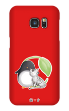Penguin and Kitten Samsung Phone Cases