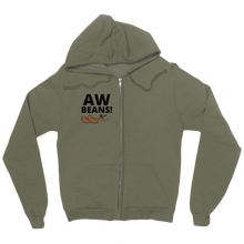 Koufaxmoose Aw Beans Zip Up Hoodie