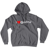 i ❤️ djdeanne Hoodies (No-Zip/Pullover)