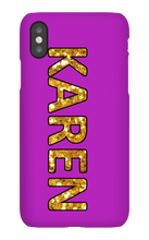 KAREN iPhone Phone Cases
