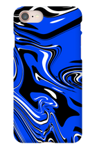 xittlesmousepads iPhone case blue