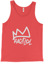 camiseta tirantes logo blanco raqtlol