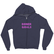 Boner Goals zip-up-hoodie