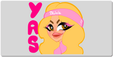 Thixie Mattel "Yas" XXL Gaming Mousepad