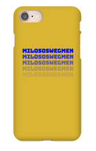 MILOSOSWEGMEN Iphone case (Blue)