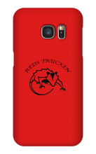 Reds Truckin Black Letters Samsung Cases