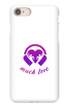 much love logo iPhone Phone Cases