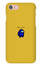 Blue is sus iPhone Phone Cases