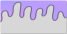 Purple drip XXL Mousepad