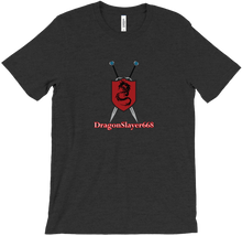 dragonslayer_668 T-Shirt (Red Shield White Letter)