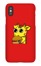 lexxlegion hamburger giraffe  iPhone Phone Cases