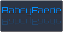 blue BabeyFaerie Mousepad
