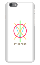VIXOPHER CENTERED LOGO iPHONE CASE
