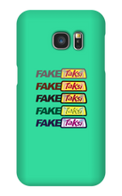 Fake Taksi Kleuren van de Kaar Samsung Phone Cases