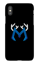 Blue logo iPhone Phone Cases