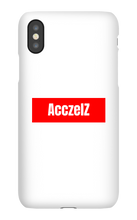 AcczelZ Box Logo iPhone Phone Cases